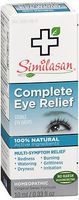 Similasan Complete Eye Relief Sterile Eye Drops - 0.33 oz, Pack of 4