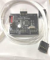 9pin Motherboard Header to 3x9-Pin Male+USB2.0 HUB Extension Adapter Splitter Board