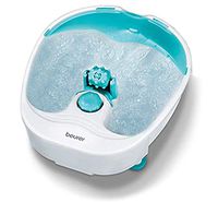 Beurer Relaxing Foot Spa Massager, a Professional Quality Foot Bath with 3 Massage Levels and Heat Function to Refresh and Detoxify Feet, FB13
