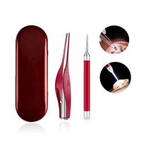 Ear Wax Removal Tool with Light,Ear Pick Cleaner Kit for Adults and Kids,Bonus Stainless Steel Ear Pick & Carry Case