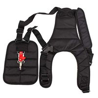 CUORE BANGKOK New Strimmer Padded Belt Double Shoulder Harness Strap fr Brush Cutter & Trimmer