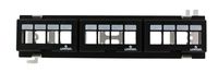 Leviton 47689-QP QuickPort 12-Port Multimedia Patch Block, 10-Inch H X 2.375-Inch W