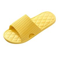 Emimarol Women and Men Bath Slipper Anti-Slip for Indoor Home House Sandal Soft Non-Slip House Shoes Casual Indoor Slippers Yellow
