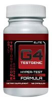 G4 Testgenic Testosterone Booster - Increase Testosterone, Libido & Energy - 9 Powerful Ingredients, 60 Caps