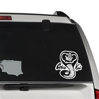 Karate Kid Cobra Kai Martial Arts Dojo REMOVABLE Vinyl Decal Sticker For Laptop Tablet Helmet Windows Wall Decor Car Truck Motorcycle - Size (05 Inch / 13 Cm Tall) - Color (Matte White)