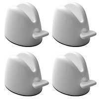 TXIN 5 Pieces Plastic Tube Squeezer Rolling Toothpaste Roller Dispenser Manual Rotate Tube Roller, Color Paint Facial Cleanser Cream Multipurpose Toothpaste Squeezer Stand