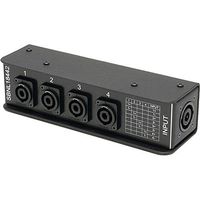 Whirlwind SBNL 1x NL8 to 4x NL4 Wired 2-Pole Splitter & Breakout Box for Multiple Speaker Cabinets
