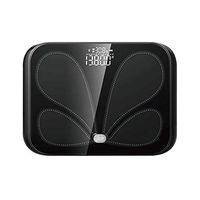 Bathroom Scales, Can Be A Bluetooth Link with High-Precision Sensors, Hidden Screen, 36.5cm × 28cm CQOZ