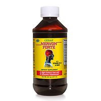 Germa Nervon Forte Dietary Supplement. High Potency B-Vitamins and Iron. Supports your Immune System and Overall Health. Butterscotch Flavor. 8 Oz.