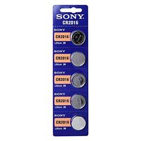 SONY CR2016 3V Lithium Battery 1PACK X (5PCS) Batteries