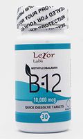 Lexor Labs Methylcobalamin - Vitamin B12 10, 000 Mcg Quick Dissolve Tablets, 30Count - Vitamin Supplements - Boosts Metabolism, Supports Healthy Nervous System