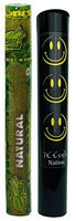 Herb Airtight Tube Pocket Protector with Cyclones Natural Hemp Cones 1 Count DC Crafts Nation- Happy Face