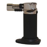 Katzs® Tornado Jet Cigarette Cigar Torch Gun (Black Table Top Torch)