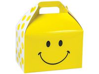 All Occasion Gable Box Prints - Smiley Gable Boxes 8-1/2x5x5-1/2" - (3 Packs; 6 Boxes Per Pack) - Wraps-SMGB