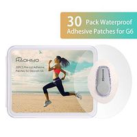 HONYOU 30 Pack Adhesive Patches for G6 Invisible Patches for G6 Precut Water-Resistant Long Lasting to 10 Days