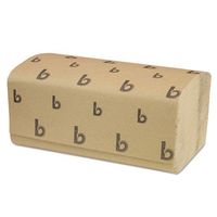 Boardwalk Products - Boardwalk - Singlefold Paper Towels, Natural, 9 x 9 9/20, 250/Pack, 16/Carton - Sold As 1 Carton - For hand drying in commercial washrooms.