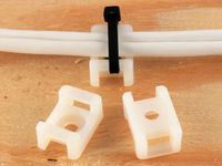 6.5 mm Saddle Tie Mount - 100 Pack