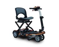 EV Rider TransportFolding Mobility Scooter w,Arm Rests, Upgraded 12V15Ah Long Range Batteries & 3 Color Choices! (Copper)