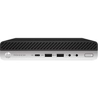 HP 1GG10UT#ABA Prodesk 600 G3, Personal Computer, Mini Desktop, 8 GB Ram, 256 GB SSD, Intel HD Graphics, Black/Gray