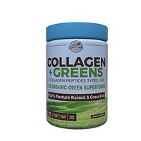 Country Farms Collagen + Greens Dietary Supplement, Energizing Superfoods, 10.6 oz, 30 Servings