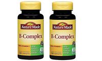 Nature Made B-Complex with Vitamin C, 100 Caplets (Pack of 2)