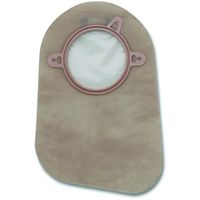 New Image 9" Closed Pouch With Filter Beige/2.75" Flange