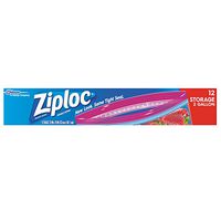 Ziploc Storage Bags, 12 Count