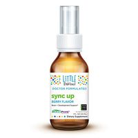 Little DaVinci - Sync Up, Liquid Brain and Focus Supplement for Kids, Sulforaphane from Broccoli, 75 Servings, 1 fl. oz.