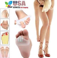 Soft Honeycomb Forefoot Pain Relief, Stcorps7 Metatarsal Pads Breathable Soft Gel Foot Pads for Athletes, Morton's Neuroma, High Heels, Bunions, Running & More Men & Women