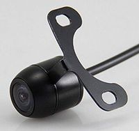 Cngate Front Car Camera |18.5mm Color CCD Waterproof Front Car Camera Wide Angle Without Mirror and Distance Scale Line