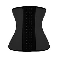 LIFESHOP Women's Waist Cincher and Sleeker for A Quality Toned Form, 2X-Large, Black
