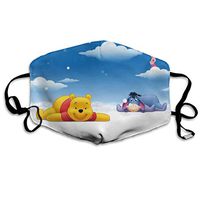 SSUJ7 Winnie and Eeyore Men Women Adjustable Earloop Mouth Guard Anti-Dust Washable Reusable Mouth Guard for Kids Teens Adults Anti Pollution,Anti-smog