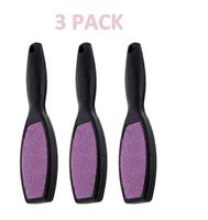 Magic Brush Double-Sided Lint Remover, Reusable 2-Sided Brush for Removing Lint, Pick-Up Dust in Clothes, Pet, and Furniture and More 3 Pack