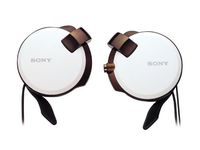 Sony Clip-on Stereo Headphones with Retractable | MDR-Q38LW W White