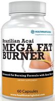 Garcinia Cambogia for Weight Loss - Brazilian Acai Mega Fat Burner 65% HCA Thermogenic Hyper Metabolizer Diet Pill Weight Loss Green Coffee Bean Extract Weight Control Fat Burner