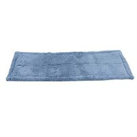 Cngstar Thickened Absorbent Coral Mop Cloth Microfiber Fleece Mop Head Cloth Cover The Mop Replace Cloth Cleaning Tool,Blue