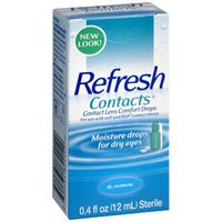 PACK OF 3 EACH REFRESH CONTACTS COMFORT DROPS 12ML PT#23182212