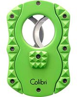 Quasar Cut 100 CUT100 Double Guillotine Cigar Cutter in an Attractive Gift Box Warranty Green