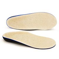 Sheepskin Orthotics Insoles Arch Supports Relieve Flat Feet Plantar Fasciitis Thick Wool Fur Fleece Inserts Winter Insets for Men and Women Cozy & Warm Mens 4-4 1/2