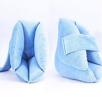 Foot Pillow Heel Cushion Protectors - Pressure Sore and Heel Ulcer Relief - Breathable High Elasticity Sponge Filling