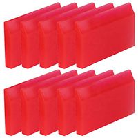 10-Pack RocketBus Small Fine Edging Tinting Vinyl Installation Hand Held Applicator Rubber Squeegee for Car Auto Tint Glass Film Bubble Remover Remove