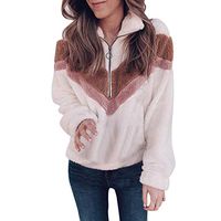 Aniywn Women's Long Sleeve Zipper Casual Hooded Sweatshirt Pullover Winter Outwear Jackets Coats Sweaters White