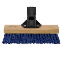 SWOPT 10” Premium Multi-Surface Scrub Brush Head – Scrub Brush for Multi-Surfaces Including Driveways, Decks and Siding – Interchangeable with Other SWOPT Products for More Efficient Cleaning and Storage, Head Only, Handle Sold Separately, 5236C6