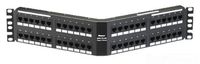 Panduit DPA486X88TGY Category-6A 48-Port Angled Punchdown Patch Panel