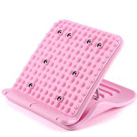 HSRG Foot Stretcher Multi Slant Board, Adjustable Non-Slip Plastic Slant Board, Ankle Incline Board Calf Stretcher Board Four Position,Pink