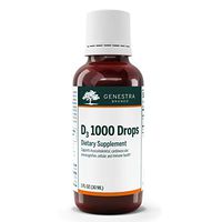 Genestra Brands - D3 1000 Drops - Liquid Vitamin D Supplement - 1 fl. oz.
