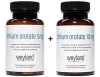 Weyland Brain Nutrition: Lithium Orotate 5mg + Lithium Orotate 10mg