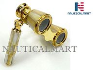 NauticalMart Brass Binocular Mother of Pearl - Opera Binocular