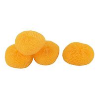 uxcell Plastic Round Kitchen Dish Cleaning Scrubbers Mesh Scourers Tool 4pcs