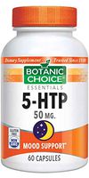 Botanic Choice 5-HTP Mood Support, 50 mg, 60 Capsules